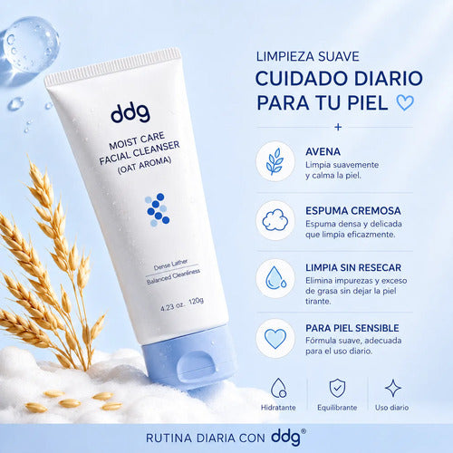 ddg Limpiador Facial de Avena