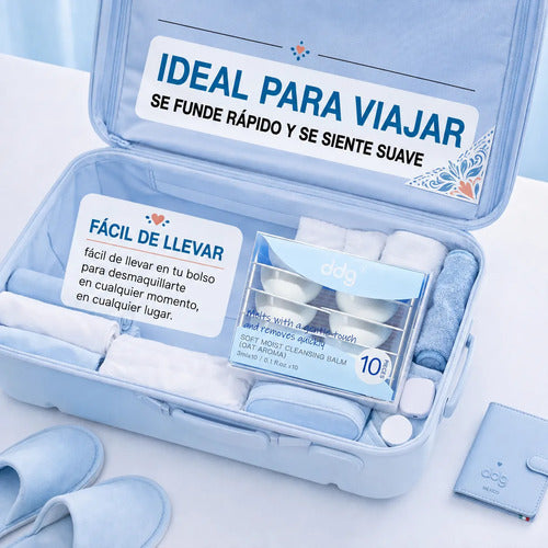 ddg Bálsamo Limpiador Desmaquillante Travel Set 10x3ml