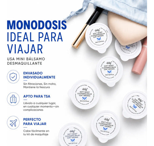 ddg Bálsamo Limpiador Desmaquillante Travel Set 10x3ml