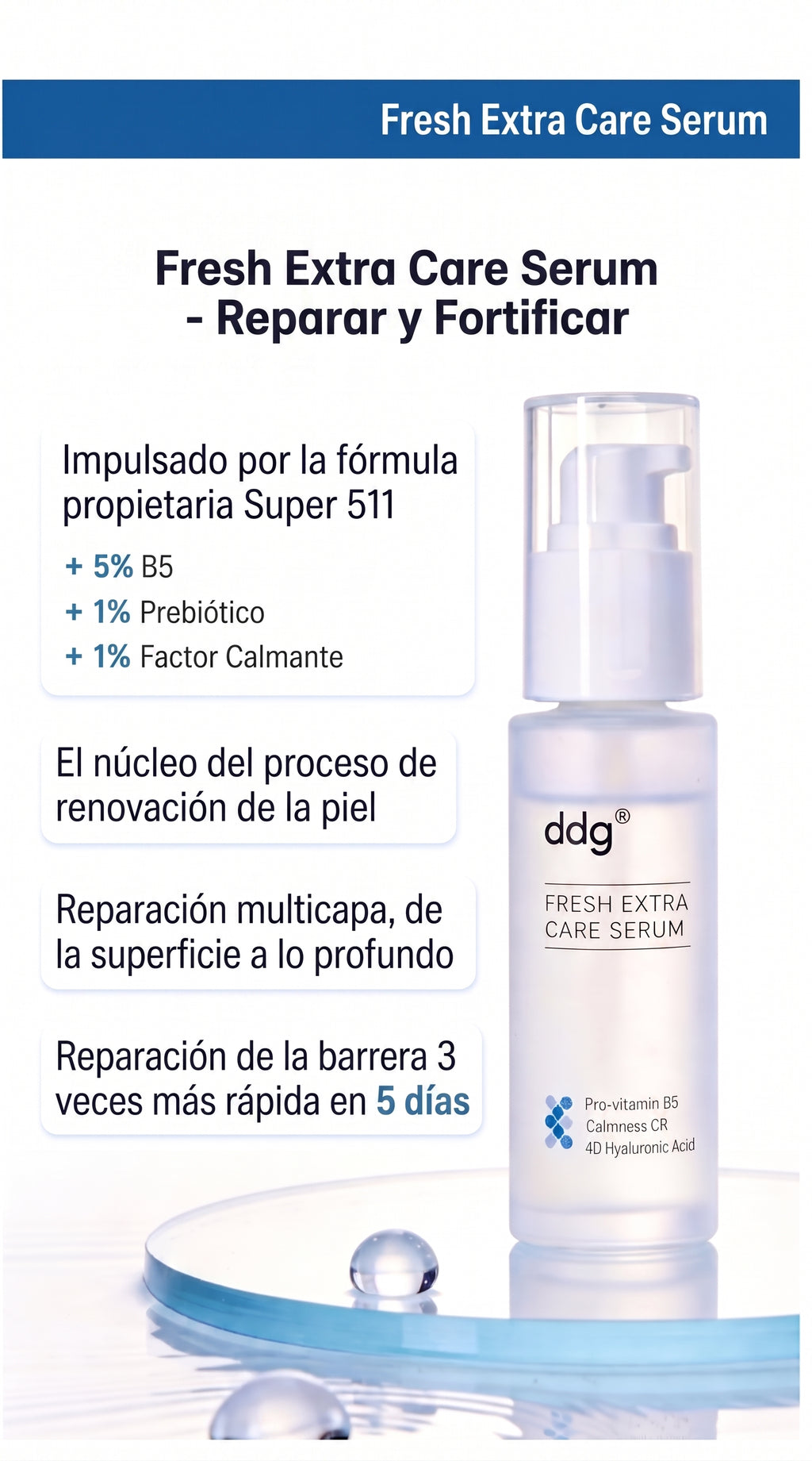 ddg Sérum Facial Calmante y Reparador