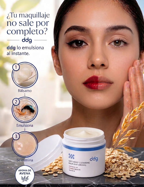 ddg Bálsamo Limpiador Desmaquillante Facial de Avena 100 ml