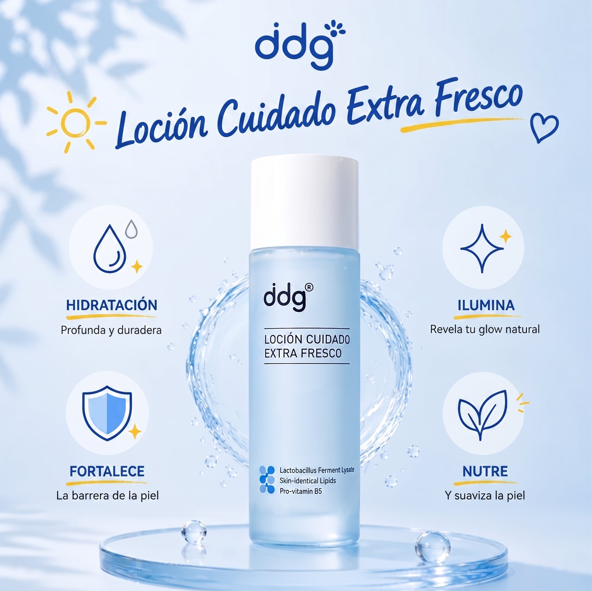 ddg Loción Facial Hidratante Reparadora